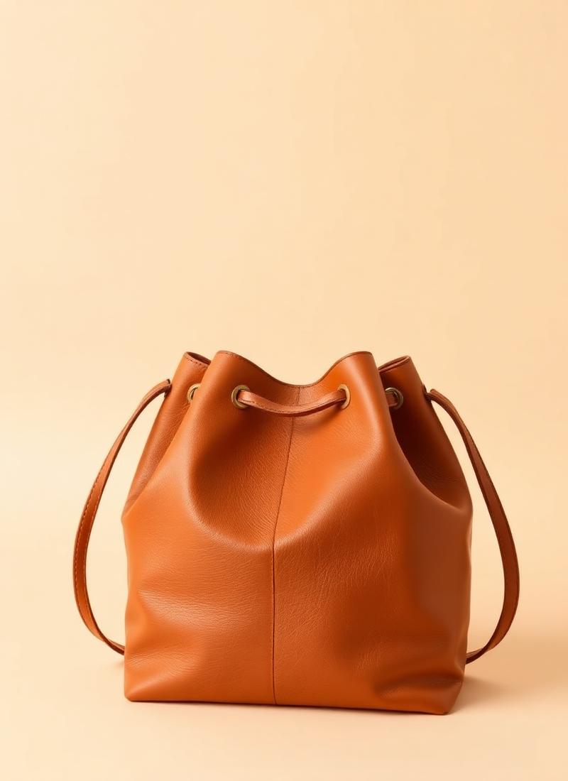 Bolso de cuero legítimo Vélez